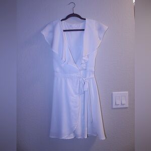 White Wrap Dress from Gianni Bini